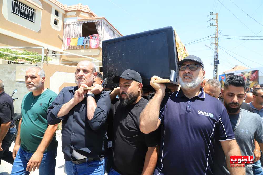 بلدة طيردبا شيعت الفقيد الغالي حسين طه 