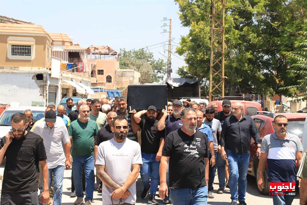 بلدة طيردبا شيعت الفقيد الغالي حسين طه 