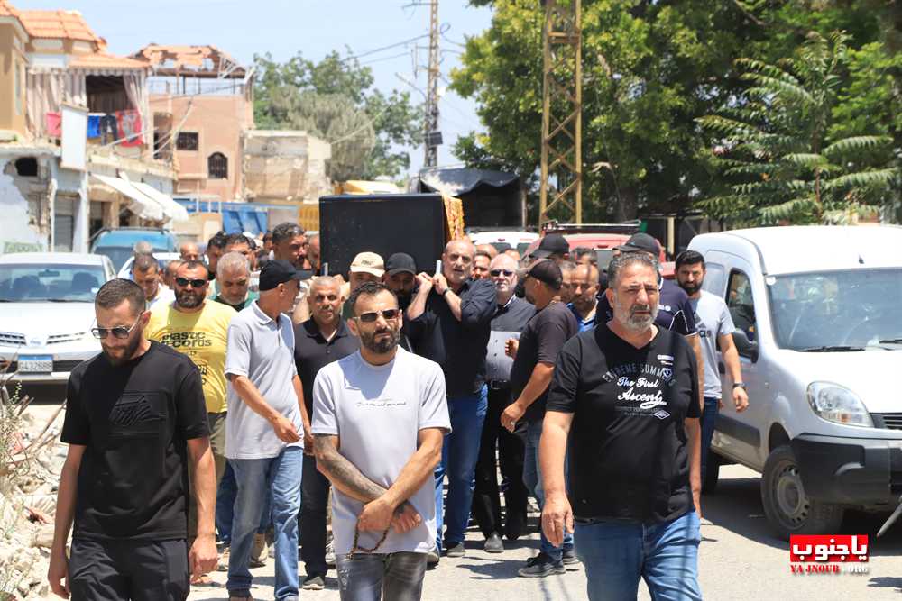 بلدة طيردبا شيعت الفقيد الغالي حسين طه 