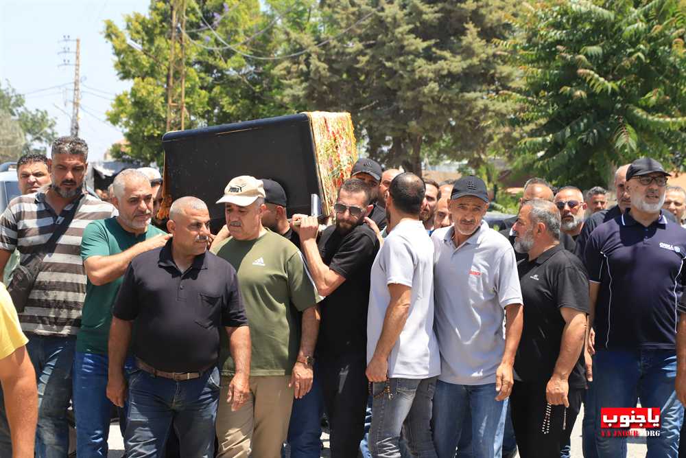 بلدة طيردبا شيعت الفقيد الغالي حسين طه 