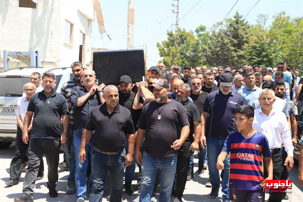 بلدة طيردبا شيعت الفقيد الغالي حسين طه 