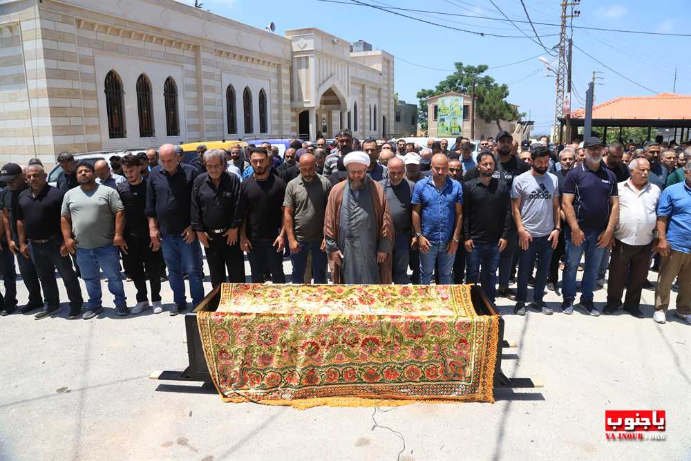 بلدة طيردبا شيعت الفقيد الغالي حسين طه 