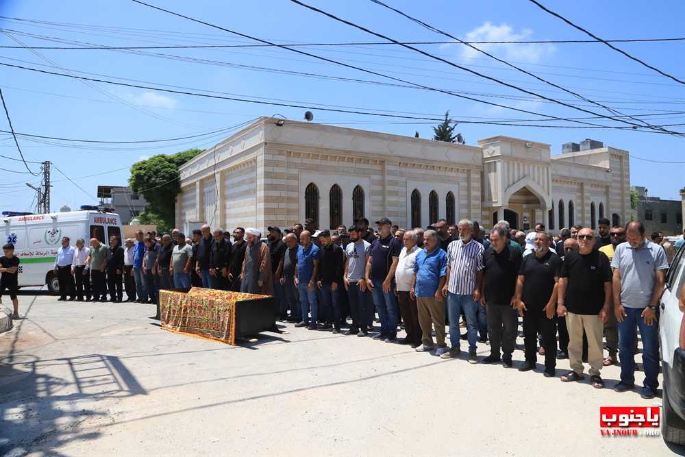 بلدة طيردبا شيعت الفقيد الغالي حسين طه 