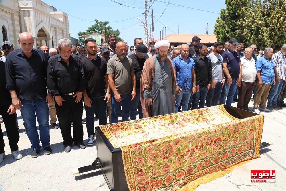 بلدة طيردبا شيعت الفقيد الغالي حسين طه 