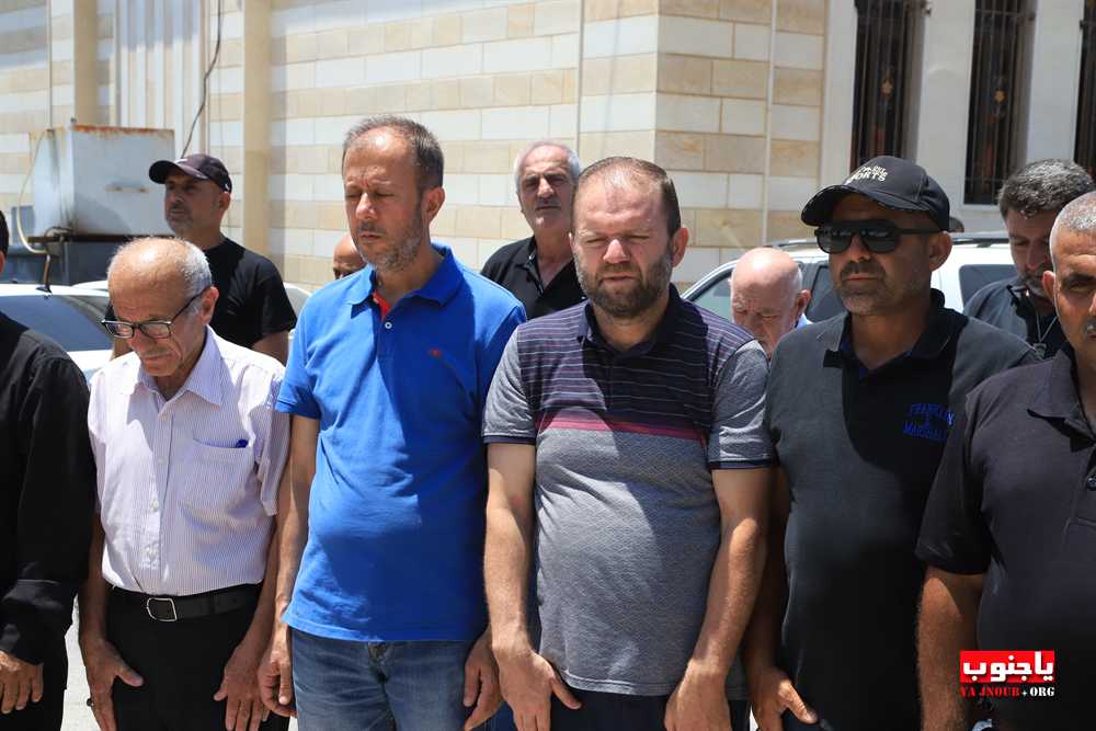 بلدة طيردبا شيعت الفقيد الغالي حسين طه 
