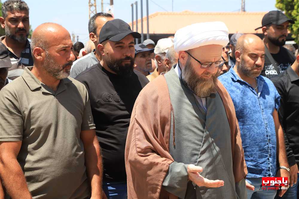 بلدة طيردبا شيعت الفقيد الغالي حسين طه 