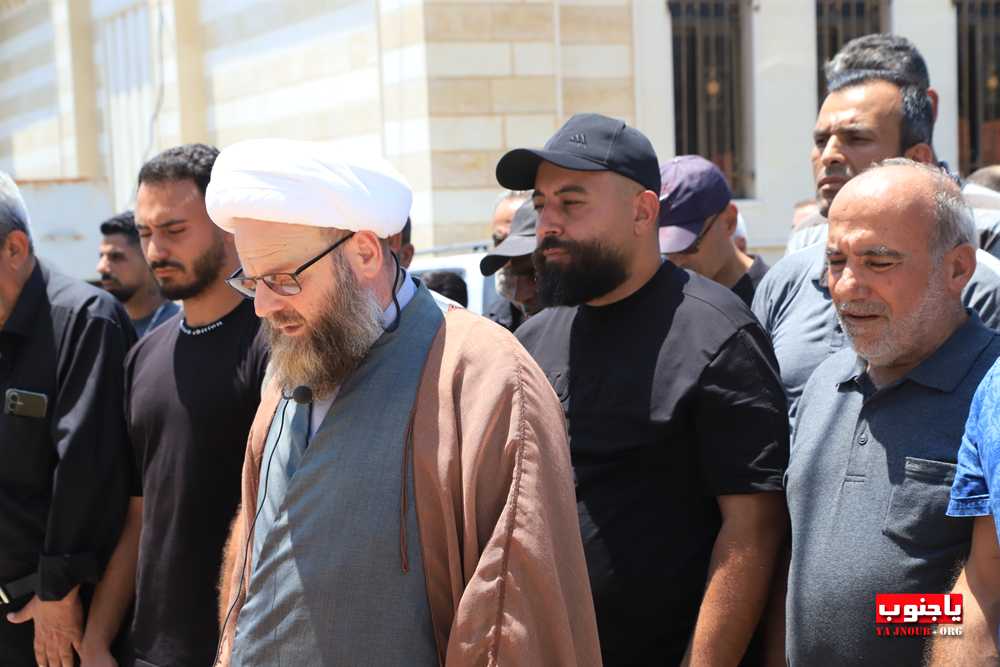 بلدة طيردبا شيعت الفقيد الغالي حسين طه 
