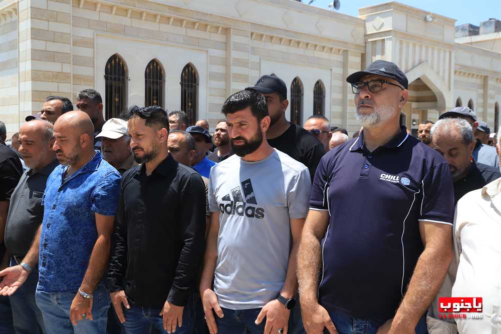 بلدة طيردبا شيعت الفقيد الغالي حسين طه 