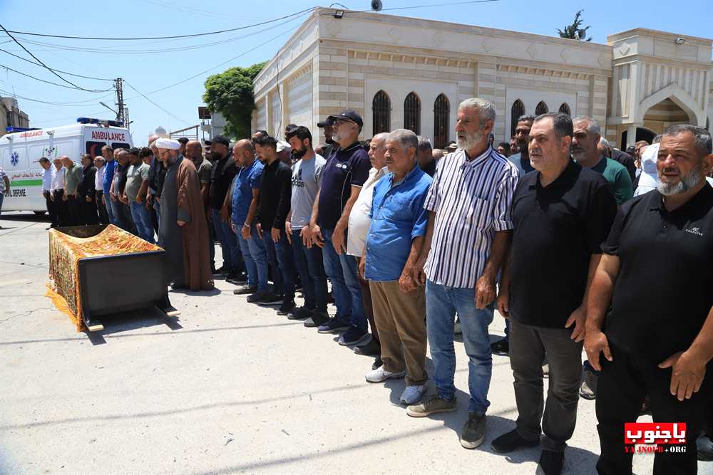 بلدة طيردبا شيعت الفقيد الغالي حسين طه 