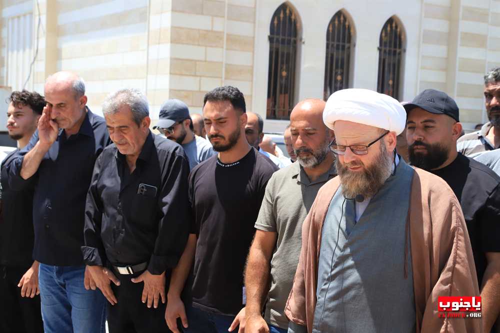 بلدة طيردبا شيعت الفقيد الغالي حسين طه 