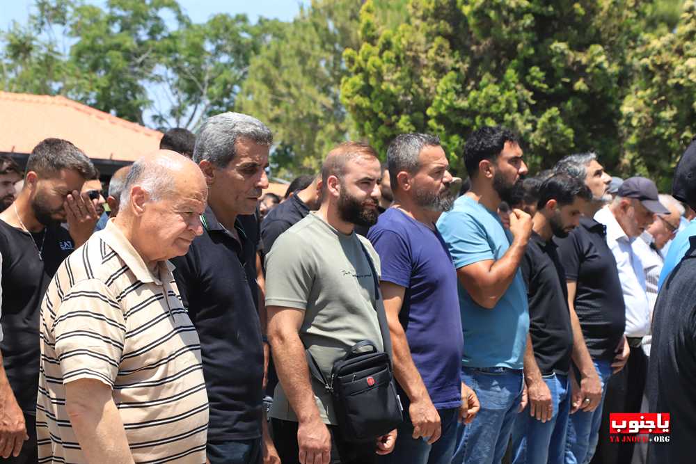 بلدة طيردبا شيعت الفقيد الغالي حسين طه 