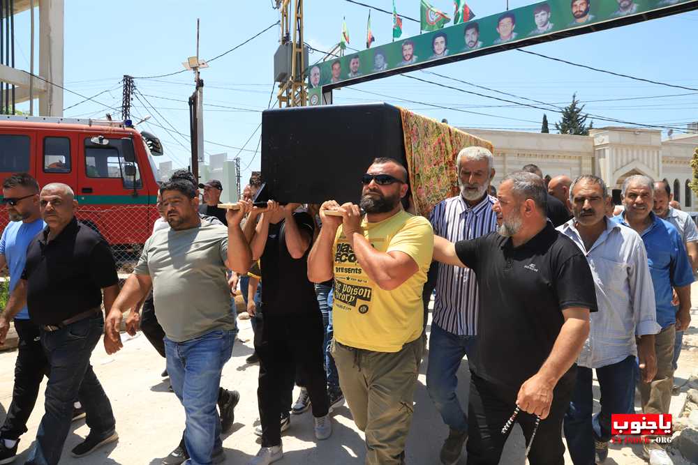 بلدة طيردبا شيعت الفقيد الغالي حسين طه 