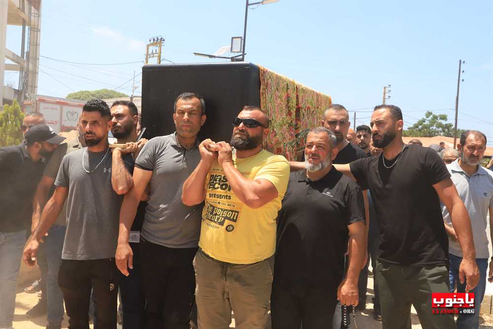 بلدة طيردبا شيعت الفقيد الغالي حسين طه 