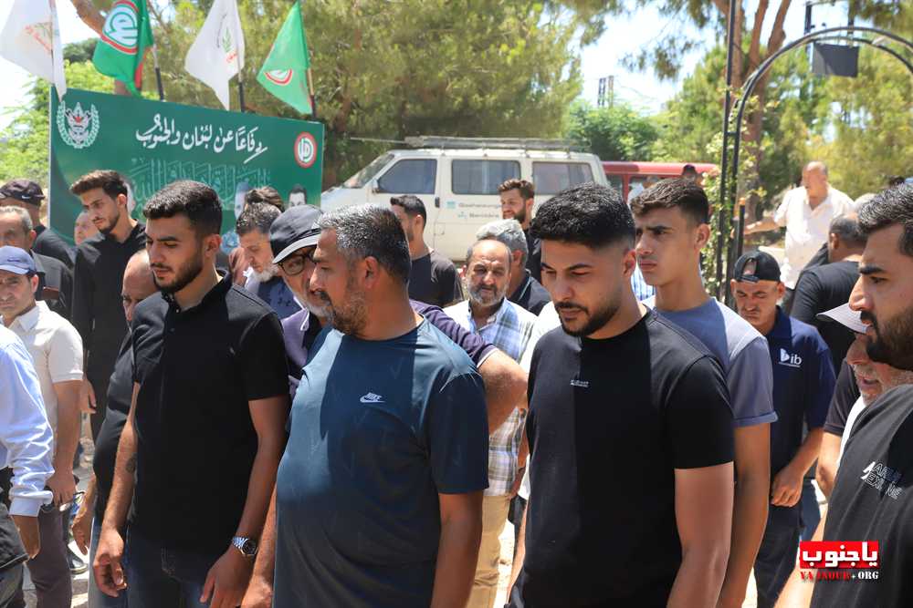 بلدة طيردبا شيعت الفقيد الغالي حسين طه 