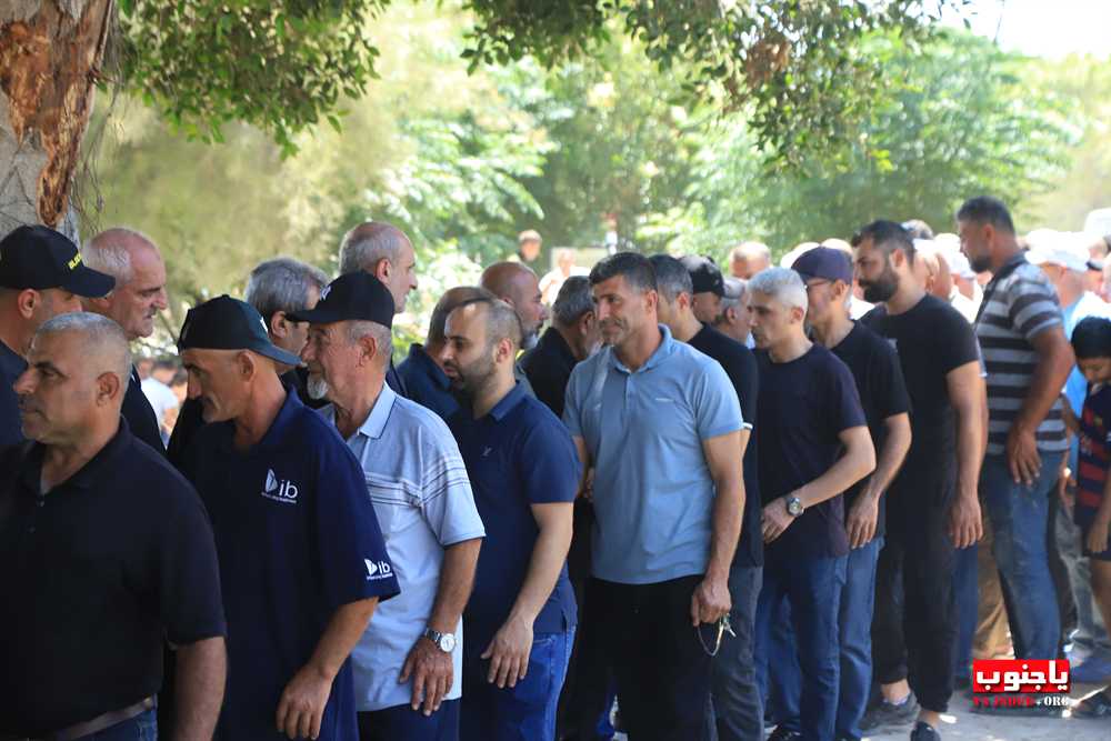 بلدة طيردبا شيعت الفقيد الغالي حسين طه 