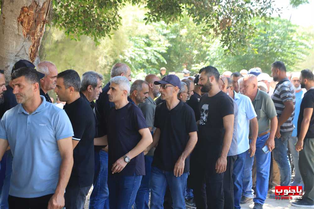 بلدة طيردبا شيعت الفقيد الغالي حسين طه 