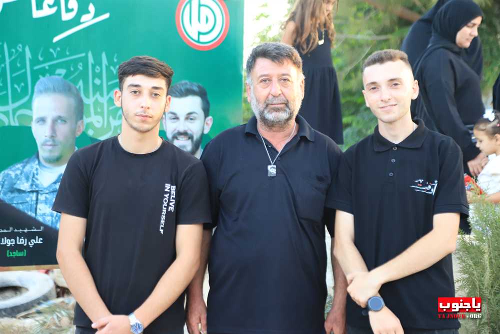 طيردبا مراسم رفع الراية الحسينية في باحة روضة الش@داء 