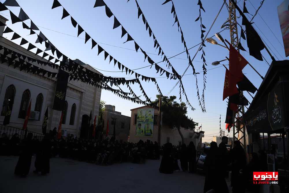 بالصور إحياء اليوم الاول المجلس العاشورائي في بلدة طيردبا الجنوبية 