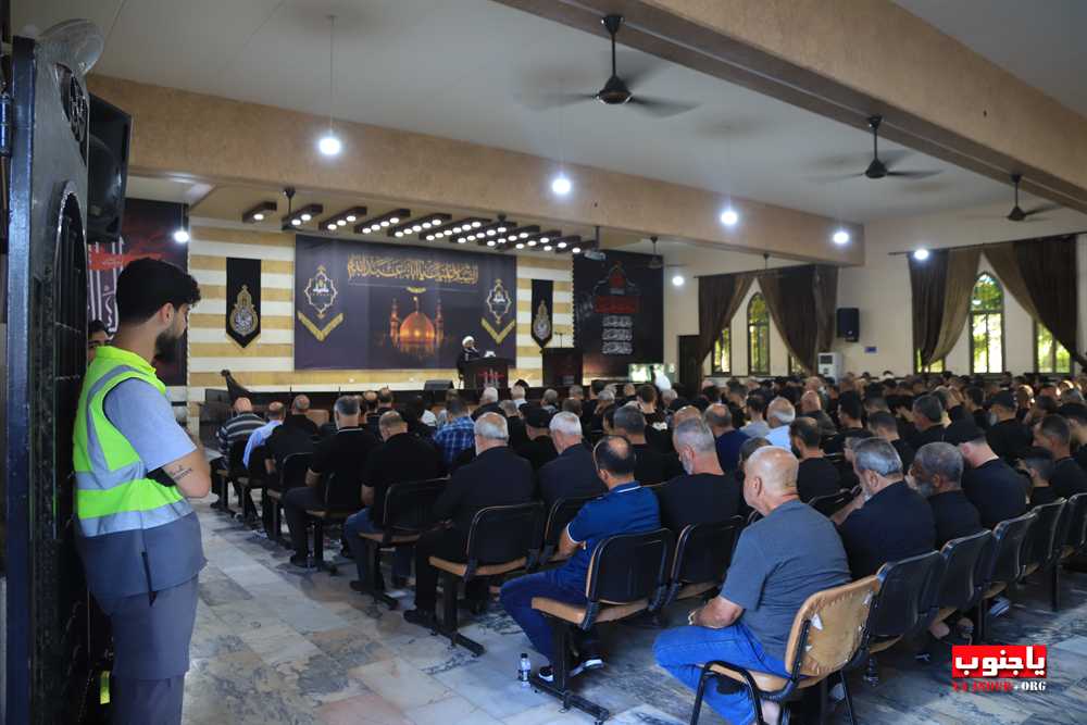 بالصور إحياء اليوم الاول المجلس العاشورائي في بلدة طيردبا الجنوبية 
