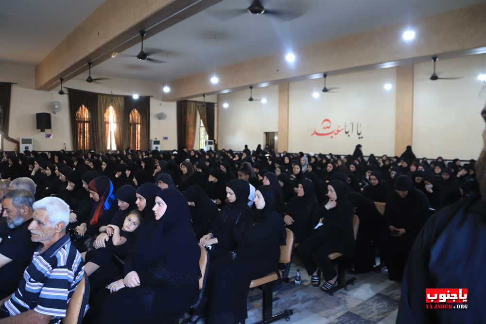 بالصور إحياء اليوم الاول المجلس العاشورائي في بلدة طيردبا الجنوبية 
