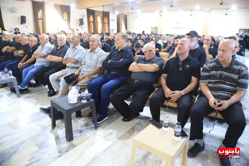بالصور إحياء اليوم الاول المجلس العاشورائي في بلدة طيردبا الجنوبية 