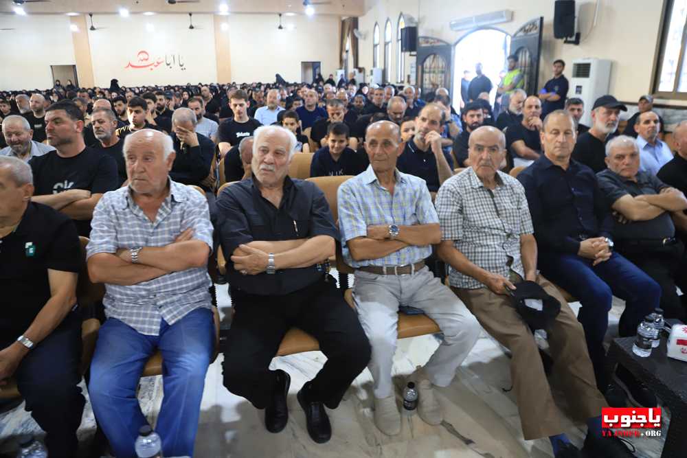 بالصور إحياء اليوم الاول المجلس العاشورائي في بلدة طيردبا الجنوبية 