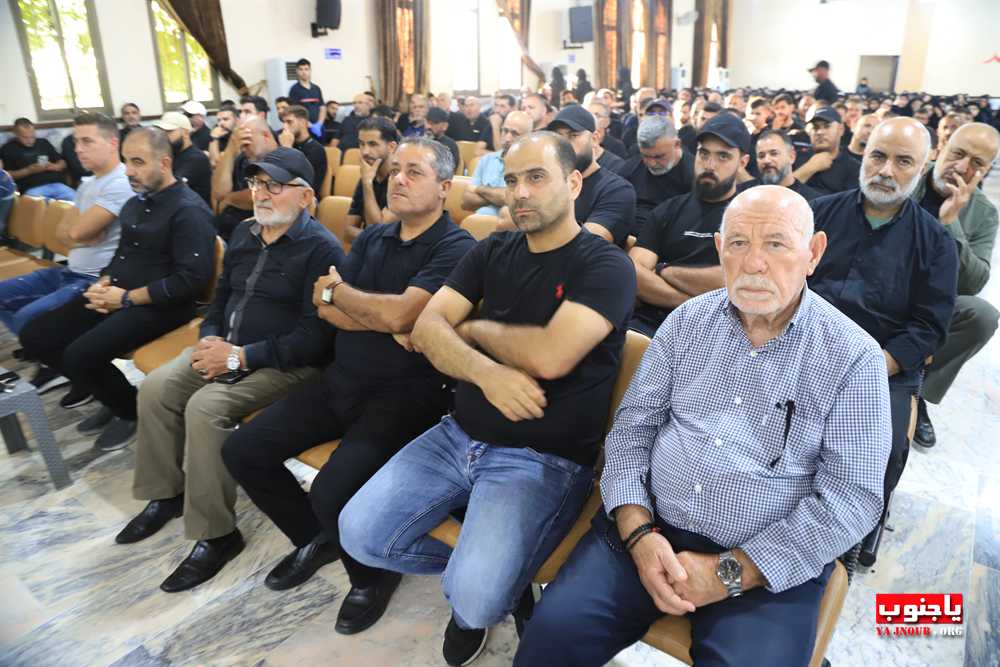 بالصور إحياء اليوم الاول المجلس العاشورائي في بلدة طيردبا الجنوبية 