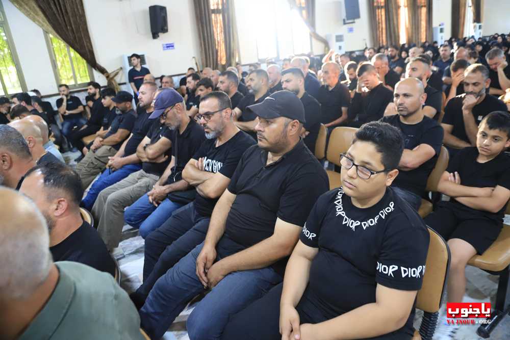 بالصور إحياء اليوم الاول المجلس العاشورائي في بلدة طيردبا الجنوبية 