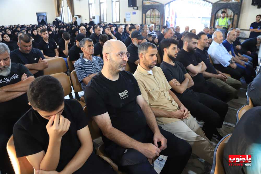 بالصور إحياء اليوم الاول المجلس العاشورائي في بلدة طيردبا الجنوبية 