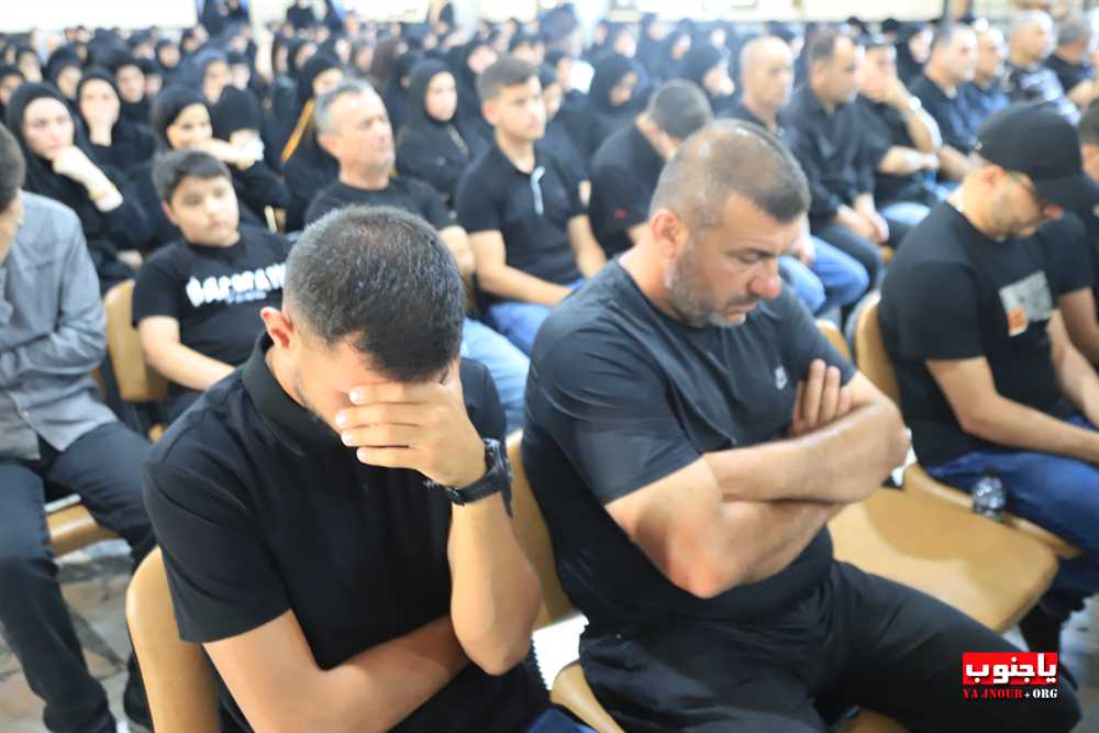 بالصور إحياء اليوم الاول المجلس العاشورائي في بلدة طيردبا الجنوبية 