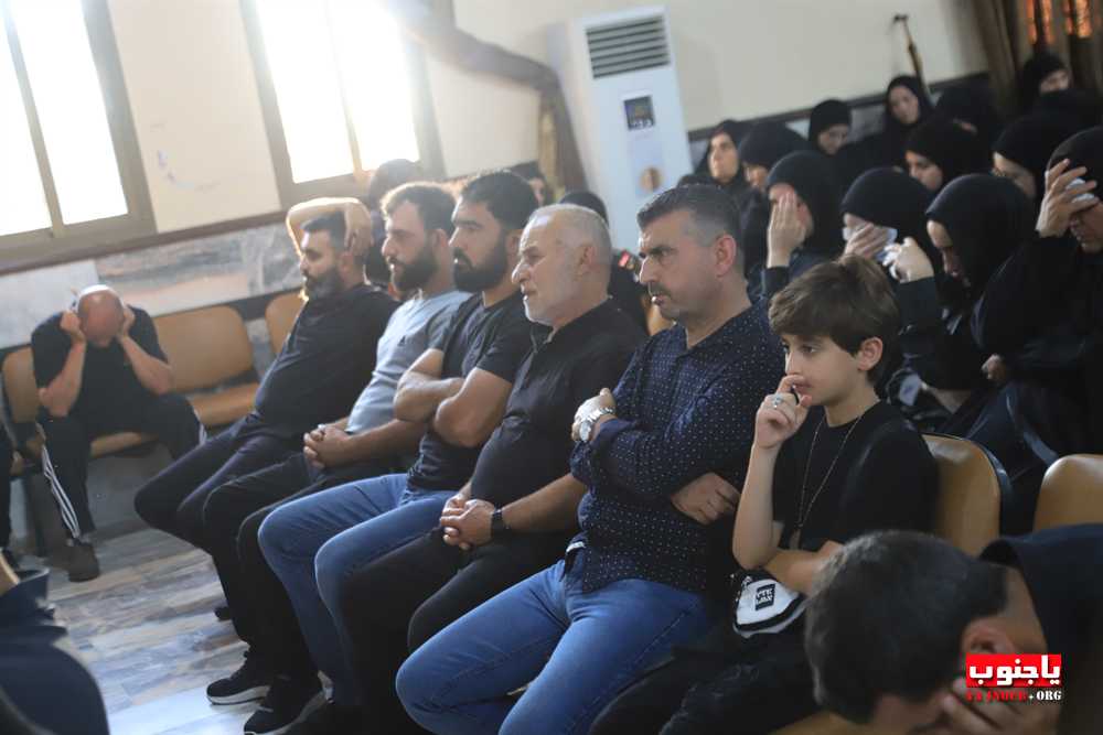 بالصور إحياء اليوم الاول المجلس العاشورائي في بلدة طيردبا الجنوبية 