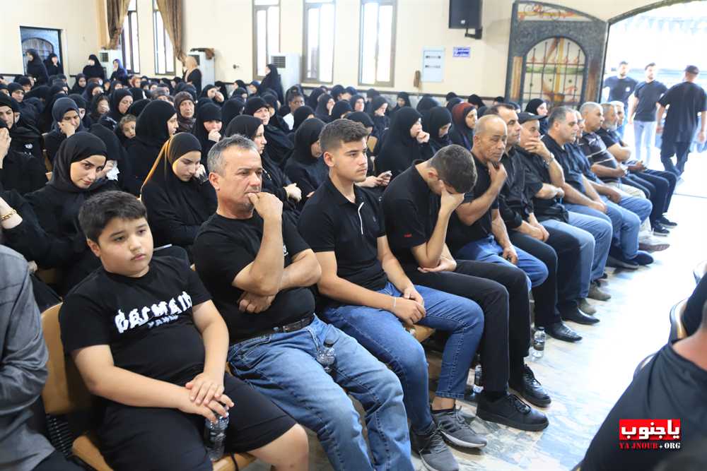 بالصور إحياء اليوم الاول المجلس العاشورائي في بلدة طيردبا الجنوبية 