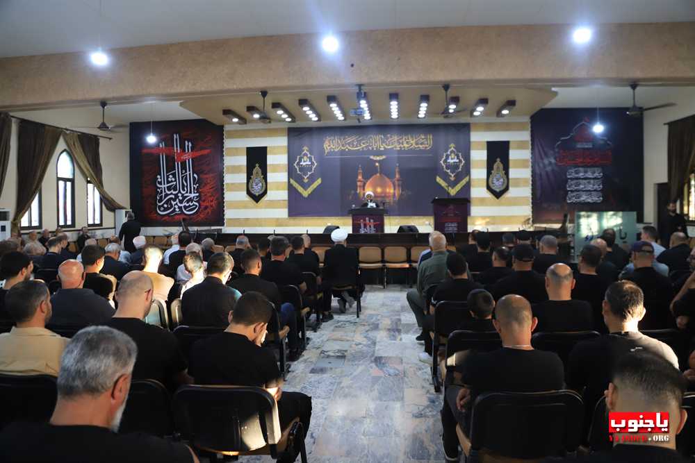 بالصور إحياء اليوم الاول المجلس العاشورائي في بلدة طيردبا الجنوبية 