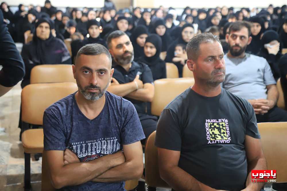 بالصور إحياء اليوم الاول المجلس العاشورائي في بلدة طيردبا الجنوبية 