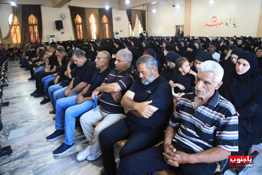 بالصور إحياء اليوم الاول المجلس العاشورائي في بلدة طيردبا الجنوبية 