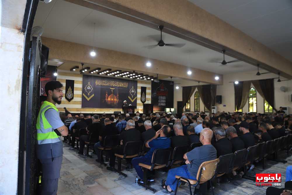 بالصور إحياء اليوم الاول المجلس العاشورائي في بلدة طيردبا الجنوبية 