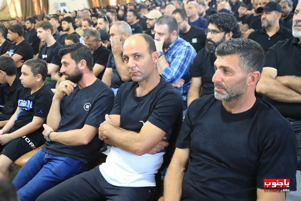 بالصور إحياء اليوم الاول المجلس العاشورائي في بلدة طيردبا الجنوبية 