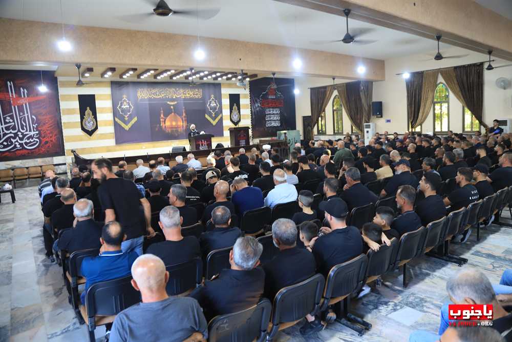 بالصور إحياء اليوم الاول المجلس العاشورائي في بلدة طيردبا الجنوبية 