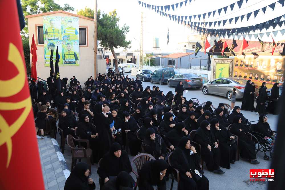 بالصور إحياء اليوم الاول المجلس العاشورائي في بلدة طيردبا الجنوبية 