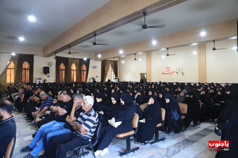 طيردبا : بالصور احياء اليوم الثاني المجلس العاشورائي في حسينية السيدة زينب ع