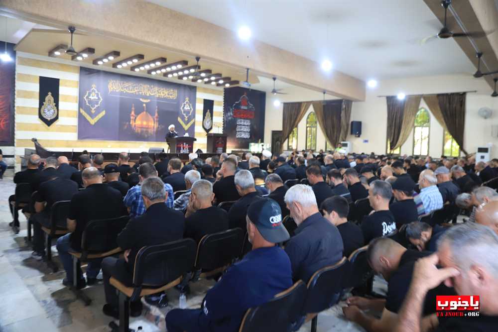 طيردبا : بالصور احياء اليوم الثاني المجلس العاشورائي في حسينية السيدة زينب ع