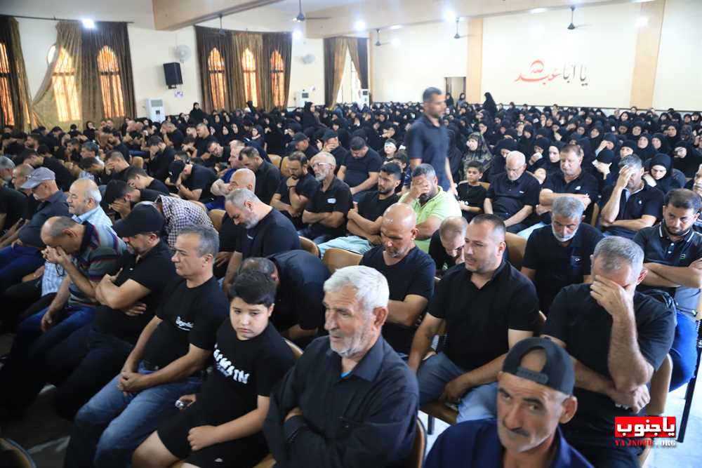 طيردبا : بالصور احياء اليوم الثاني المجلس العاشورائي في حسينية السيدة زينب ع