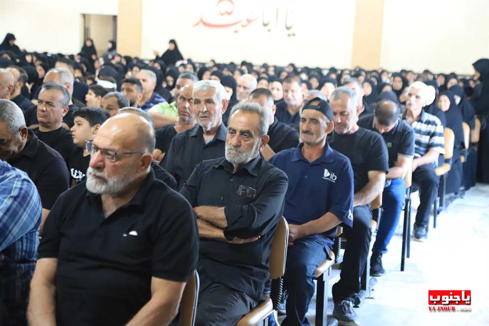 طيردبا : بالصور احياء اليوم الثاني المجلس العاشورائي في حسينية السيدة زينب ع