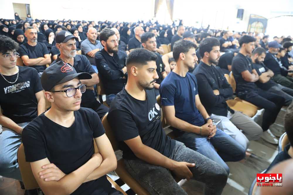طيردبا : بالصور احياء اليوم الثاني المجلس العاشورائي في حسينية السيدة زينب ع