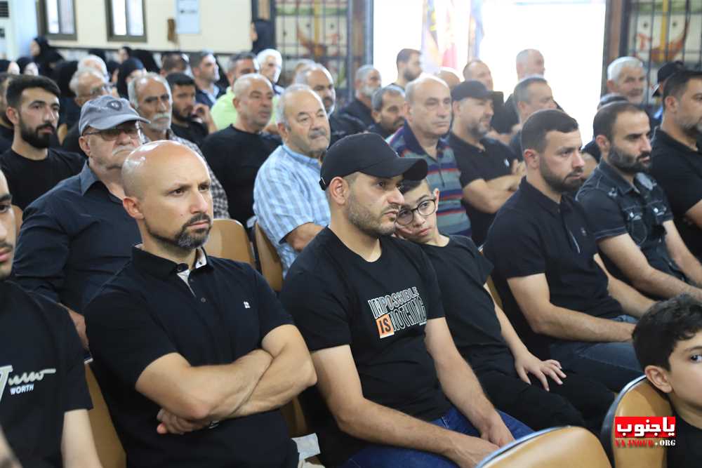 طيردبا : بالصور احياء اليوم الثاني المجلس العاشورائي في حسينية السيدة زينب ع