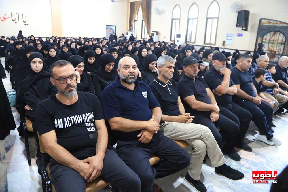 طيردبا : بالصور احياء اليوم الثاني المجلس العاشورائي في حسينية السيدة زينب ع