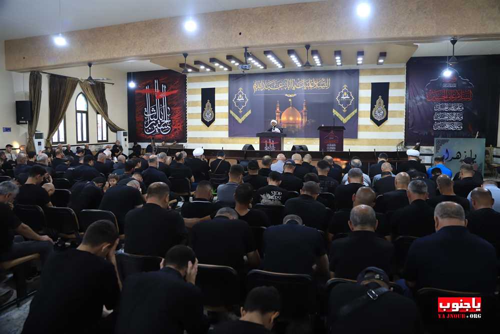 طيردبا : بالصور احياء اليوم الثاني المجلس العاشورائي في حسينية السيدة زينب ع