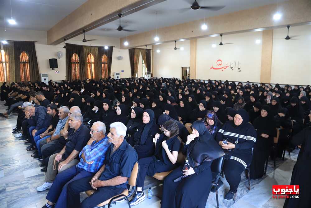 طيردبا : بالصور احياء اليوم الرابع المجلس العاشورائي في حسينية السيدة زينب ع 