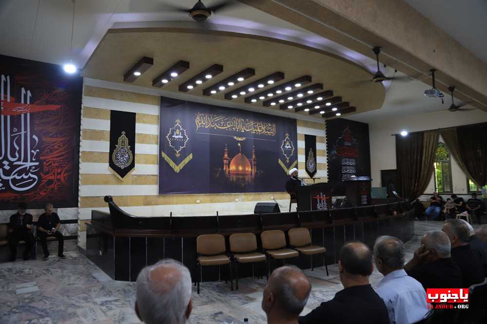 طيردبا : بالصور احياء اليوم الرابع المجلس العاشورائي في حسينية السيدة زينب ع 