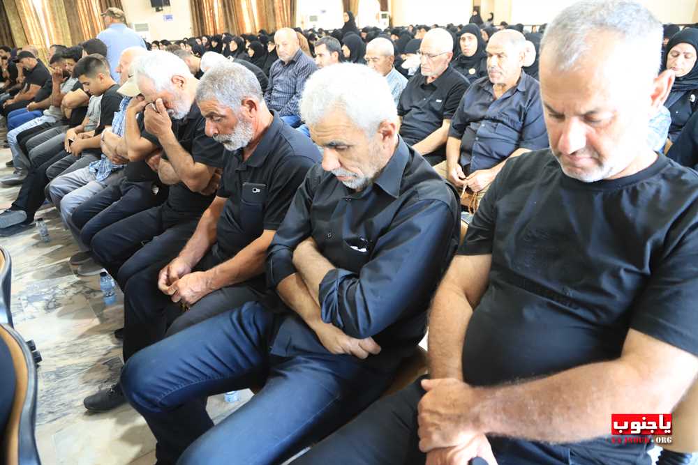 طيردبا : بالصور احياء اليوم الرابع المجلس العاشورائي في حسينية السيدة زينب ع 